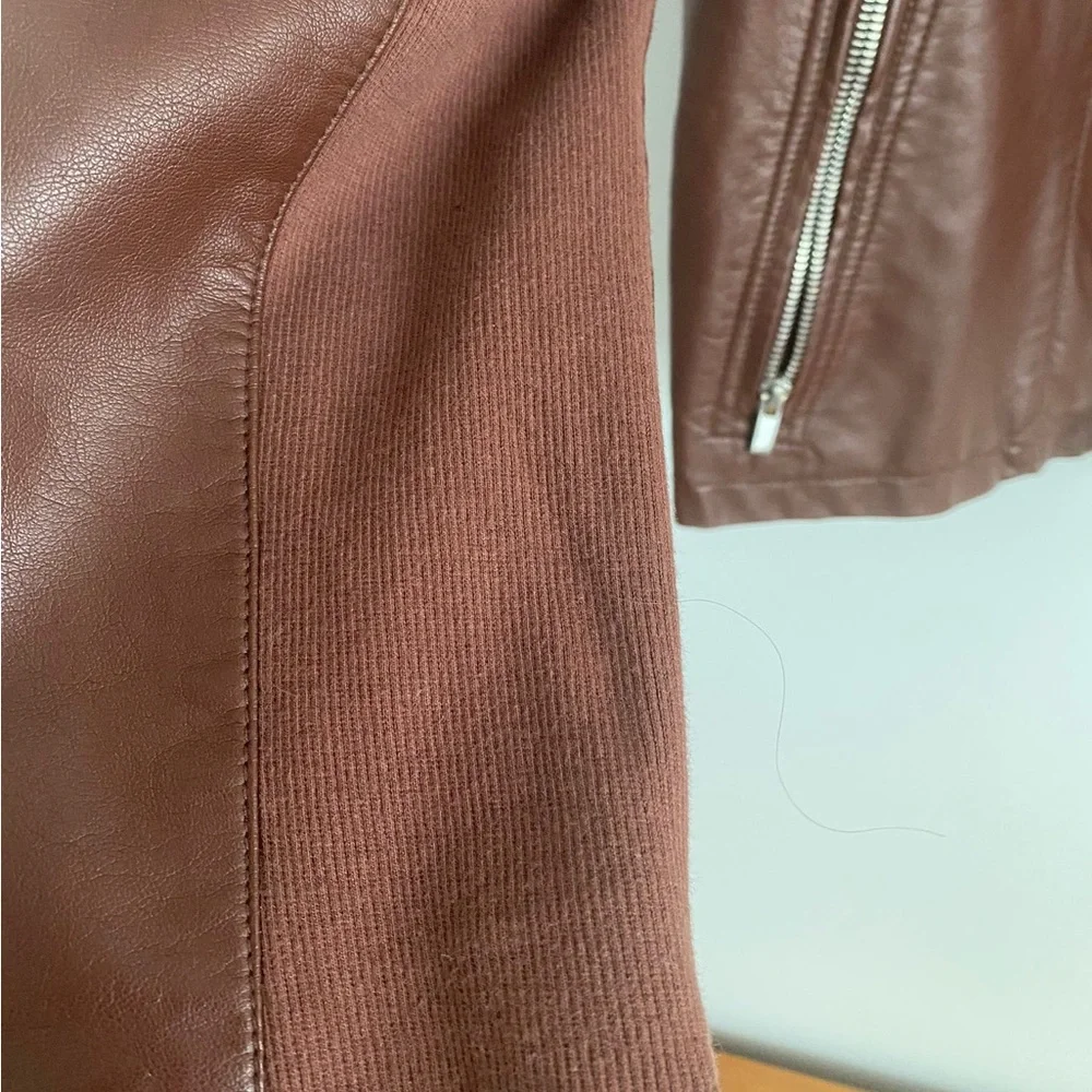 Worthington Faux Leather Jacket - Picture 4 of 5